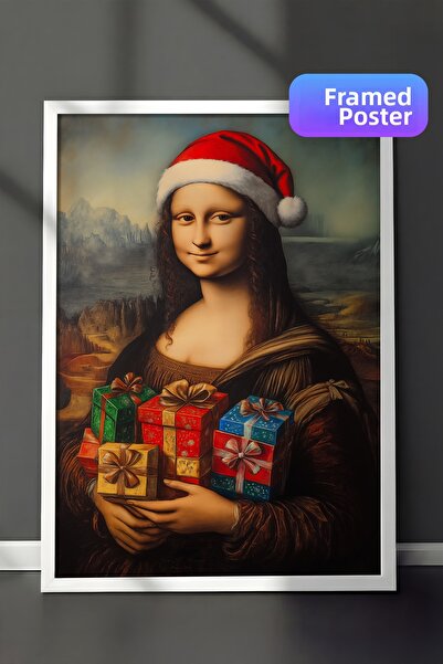 Postifull Tablou cu rama alba, pictura artistica de perete, seria Comfort de ...