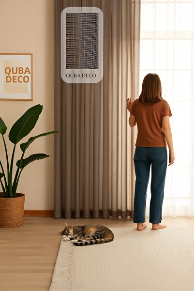 QUBA DECO ستارة تول زخرفية متينة ذات وزن مناسب للمطبخ وغرفة المعيشة وغرفة الن...