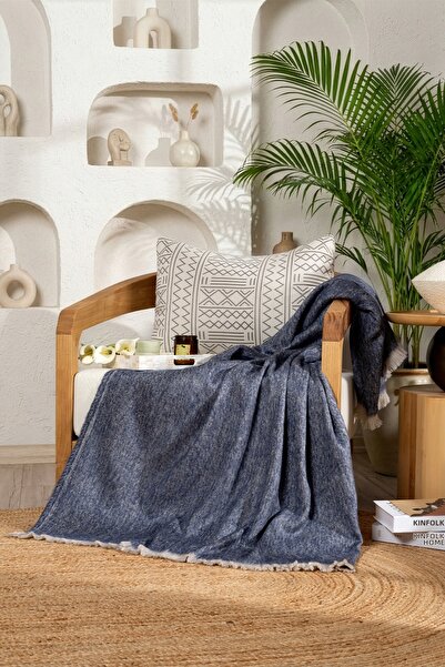 Koza Home Scala Indigo флисово одеяло 130X170 5070A