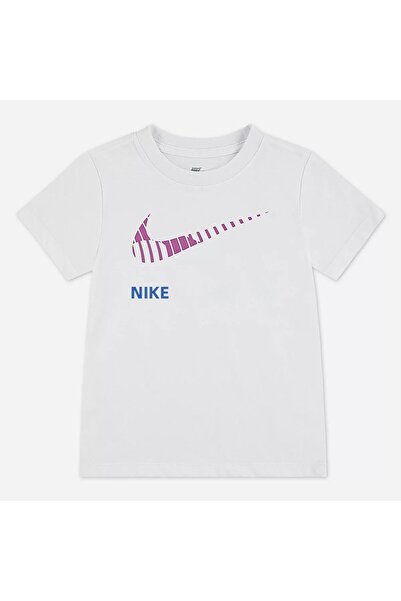 Nike Λευκό κοριτσίστικο μπλουζάκι