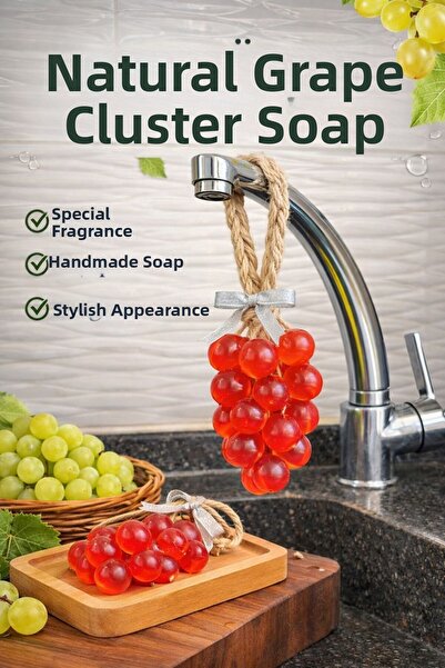 ARMELUXE SHOP Natural Grape Cluster Soap