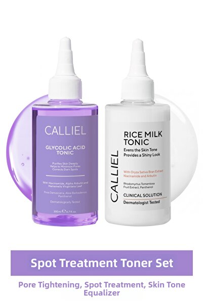 CALLİEL Anti-Blemish and Pore, Tone Equalizing, Brightening Care Set