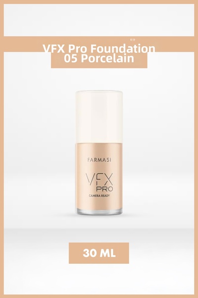 Farmasi Vfx Pro 05 Porcelain Foundation 30ml