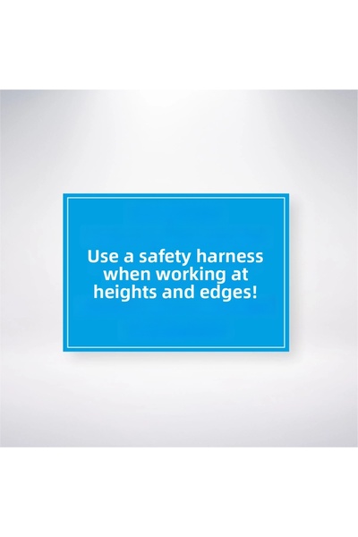 Reysa Tasarım استخدم حزام الأمان عند العمل على حواف الفجوة وورقة لاصقة عالية ...