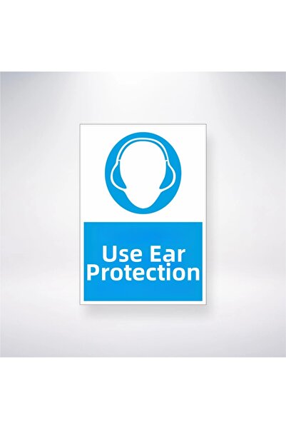 Reysa Tasarım استخدم سدادة الأذن مقاس 21 × 28 سم ملصق سلامة العمل