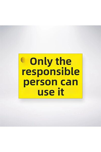 Reysa Tasarım لا يمكن لأحد آخر استخدام ملصق لاصق خلفي مقاس 21 × 35