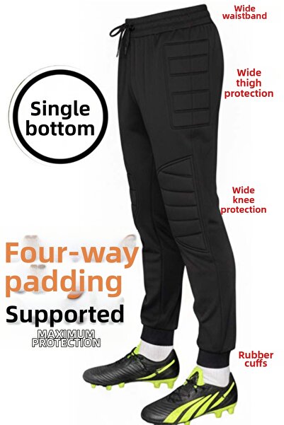 Liggo سروال حارس المرمى الاحترافي للأطفال مع 4 أجزاء إسفنجية