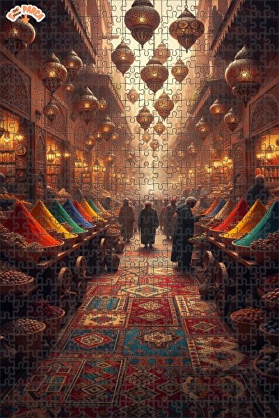 Teona Ahşap لغز خشبي بمظهر لوحة زيتية سحرية 500 قطعة 50×30