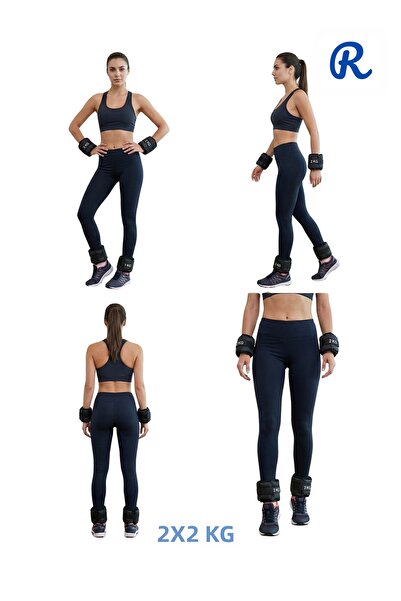 Rotantix Σετ βάρους 4 κιλών για τα χέρια και τα πόδια - 2 σακούλες με άμμο κα...