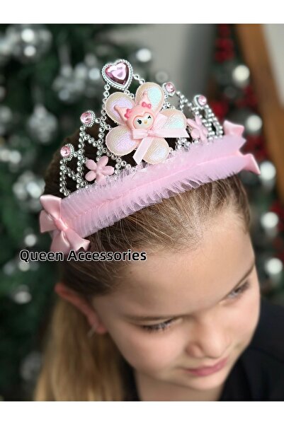 QUEEN AKSESUAR تاج الأميرة اللطيف كورومي الخاص بعيد الميلاد للأطفال، ذو اللون...