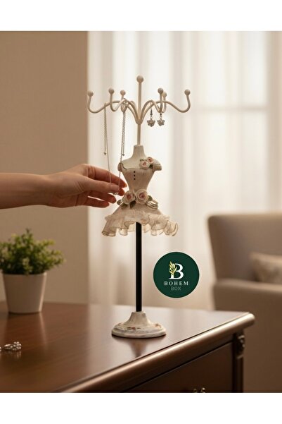 Bohem kutusu Decorative Ballerina Dress Jewelry Stand
