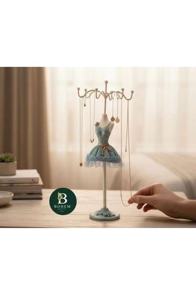 Bohem kutusu Decorative Ballerina Dress Jewelry Stand