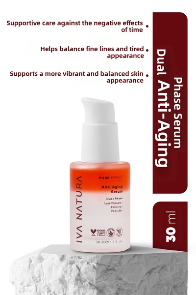 Iva Natura مصل مضاد للشيخوخة يدعم العناية بالبشرة ويساعد على تقليل ظهور التجا...