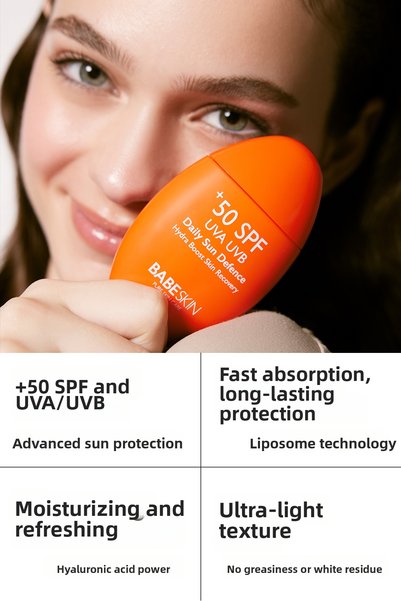 Babeskin High Protection and Moisturizing Effect Sunscreen for Sensitive Skin Spf 50, 50 ml
