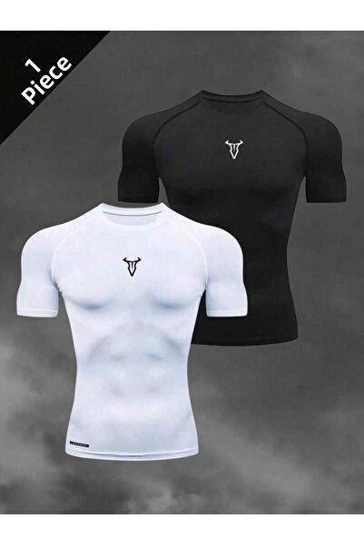 Machetta Ανδρικό μπλουζάκι γυμναστικής με μίνιμαλ στάμπα Zero Sleeve Fitness ...