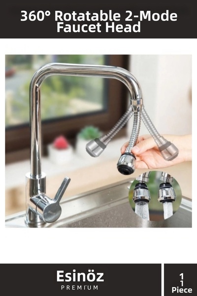 EsinÖz # Faucet Head Durable Simplifying Spiral Design 360 °   Rotatable Hose...