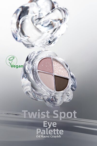 Muzigae Mansion لوحة ظلال عيون حريرية الملمس مكونة من 4 قطع MUZIGAE MANSION T...