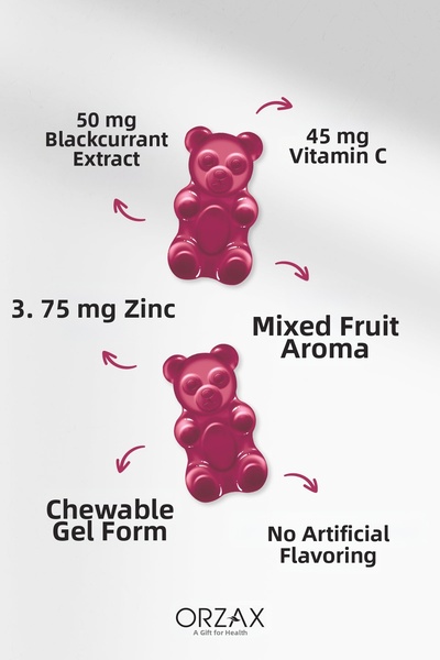 Ocean Gummies Sambucus Kids 60 Pieces Chewable Gel Form