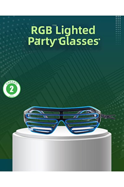 Clevora Light up Led Glasses Party Concert and Event Accessory