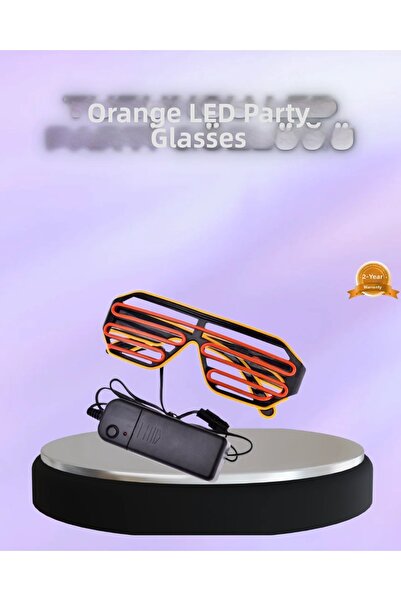 ELİZ BERRA MODA نظارات ترفيهية مزودة بإضاءة LED للحفلات والمهرجانات