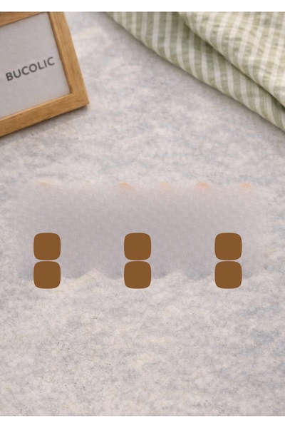 BUCOLIC مجموعة من 6 ملاعق توابل صغيرة من الخيزران