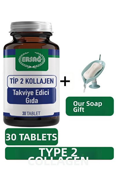 Ersağ Type 2 Collagen Tablet Food Supplement - Our Soap Gift 2098-841