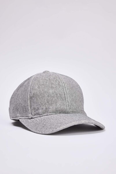 Trendyol Collection Gray Cashmere Women's Hat Twoaw26Sp00009