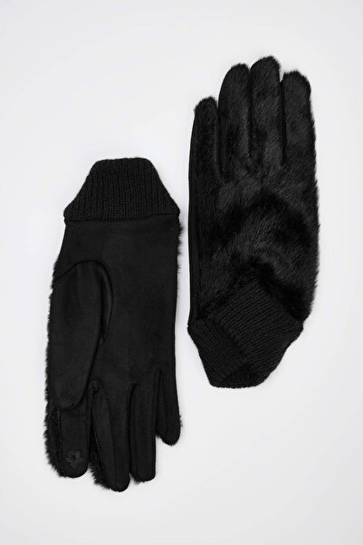 Trendyol Collection Black Women's Gloves