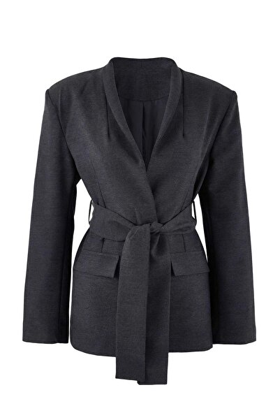 Trendyol Collection Trendyolmilla Wardrope Essentials – Anthrazitfarbene, gew...