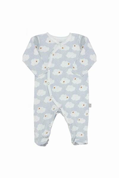 Boumini Gray Rainy Baby Romper - Airtight with Booties