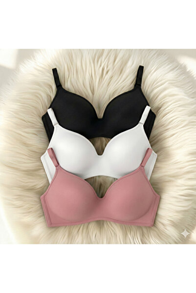 Kerem Giyim Жіночий бюстгальтер без наповнювача (без кісточок) з ефектом підт...