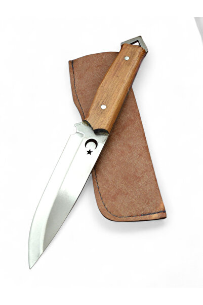 MERTCAN KNİFE 28 cm ay yıldızlı outdoor av ve kamp bıçağı mutfak bıçağı çakı ...