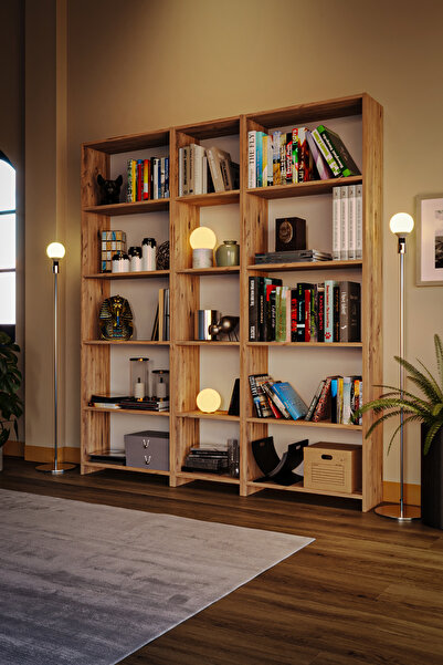 KZY GENİŞ KİTAPLIK MEŞE