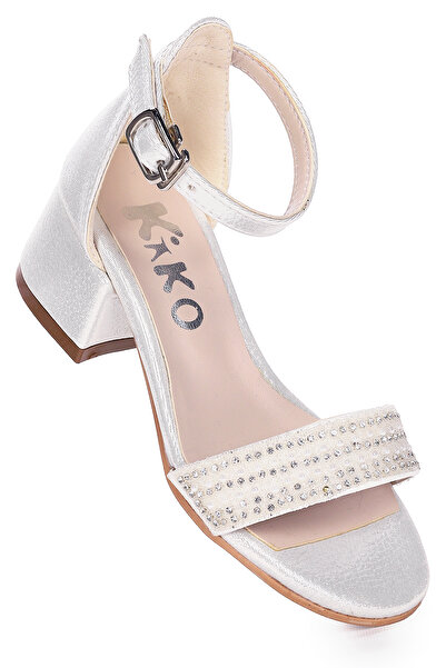 Kiko Kids Elinor Vakko Daily Girl's 3 cm Heeled Sandals Evening Dress Shoes