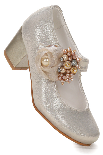 Kiko Kids Angelina Vakko Daily Pantofi de seara cu toc de 4 cm pentru fete