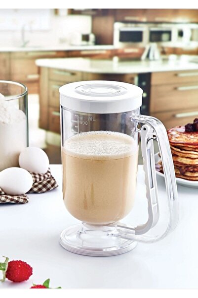 Kitchen Pembelia Practical Dough Dispenser Pancake Crepe Muffin Easy Pour Con...