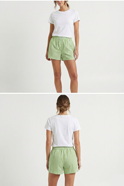 LESRAVIN Ekoseli Homey Comfort Boxer Short