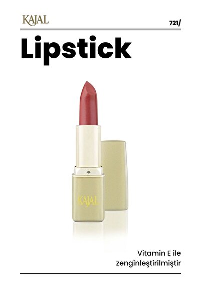 KAJAL Yumuşak Sürümlü Nemlendirici Parlak Ruj – SilkGlow Hydrating Satin Lips...