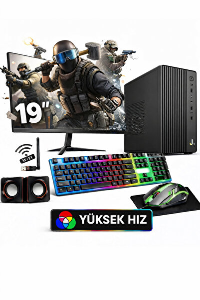 J-TECH Nemesis i5 6500 16GB 256GB SSD 19" Monitör Masaüstü Bilgisayar