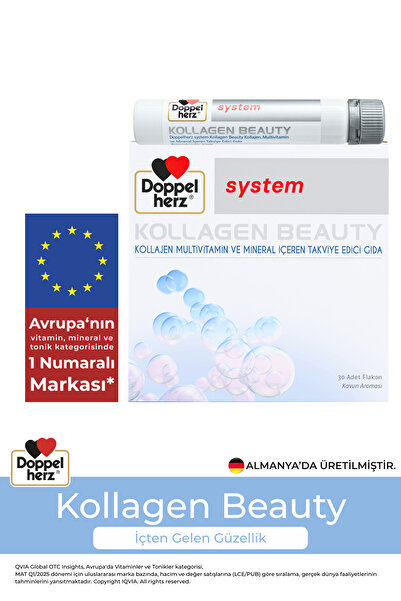 Doppelherz System Kollagen Beauty 30 X 25 ml Flakon