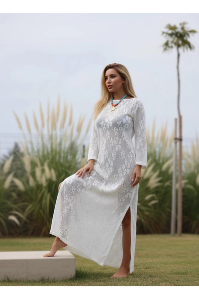 Su Koleksiyon Ivy Fi̇le Sleeveless Dress