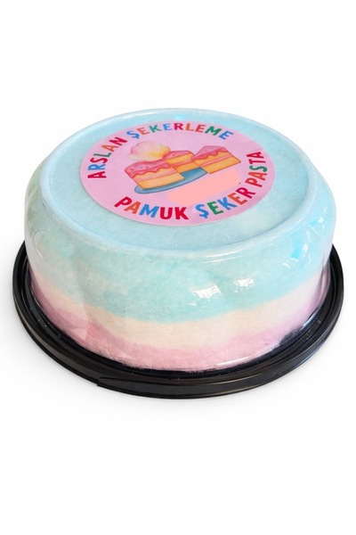 Arslan Şekerleme PAMUK ŞEKER PASTA MAVİ