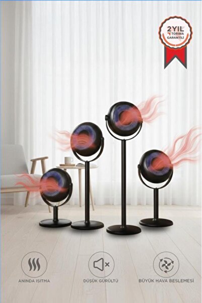 Torima Ayaklı Isıtıcı Fan 800W | Sessiz Çalışma | Hızlı Isıtma | Aşırı Isınma...