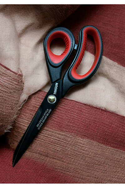 Taksun 1. Kalite Terzi Makası Siyah 24 Cm Kumaş - 1 Ad. GL-208 Terzi Makası