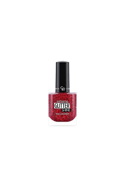 Golden Rose Kadın Kırmızı Glitter Shine Nail Oje Color No:210