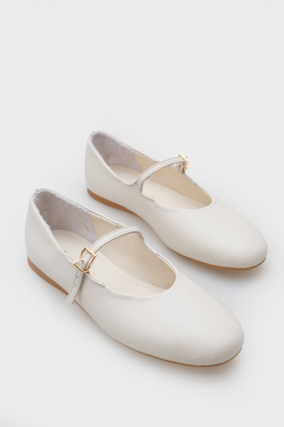 Capone Outfitters Sheri Genuine Leather Women's Ballerinas