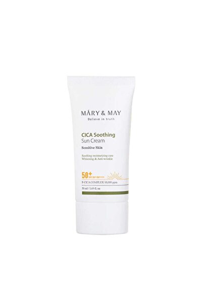 Mary & May Mary and May Cica Soothing Yatıştırıcı Güneş Kremi SPF50+ 50ml
