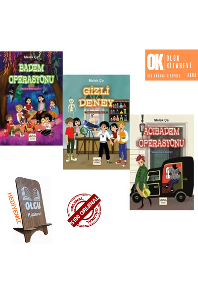 Nar Yayınları Badem Operasyonu - Gizli Deney - Acıbadem Operasyonu - Maceralı...