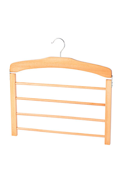 KOÇTAŞ Ahşap Pantolon Askısı Naturel