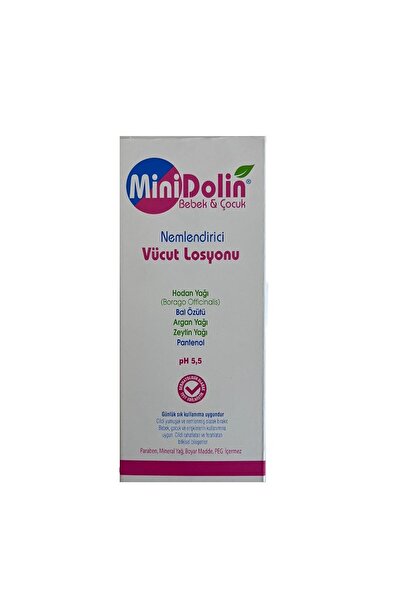 Dermadolin Minidolin Bebek ve Çocuk Nemlendirici Vücut losyonu 250ml